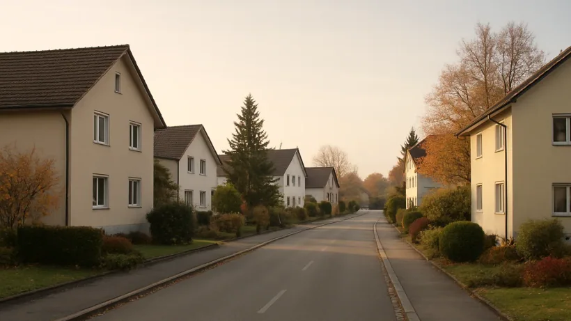 Sanitär Region Winterthur - Wohnquartier mit Einfamilienhäusern